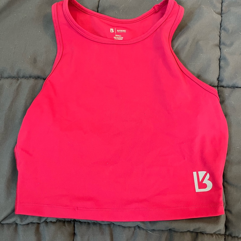 New pink Buffbunny crop size small